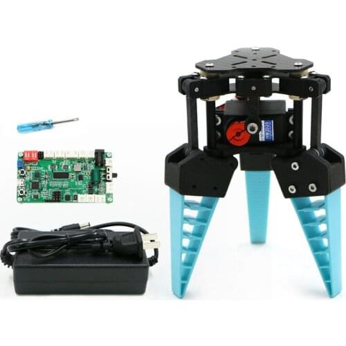 New Flexible Electric Mechanical Claw with Servo Controller Adaptive Robot Gripper Clamp Bionic Mechanical Finger Fruit Sorting