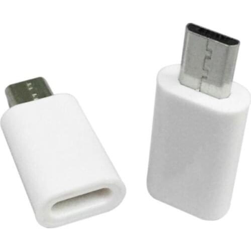 Micro USB Male to USB-C Type C Female Converter Adapter Charging Data Connector