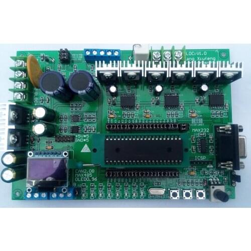 PICDEM? MCLV Development Board, DC Brushless BLDC Motor Development Board, Permanent Magnet Synchronous PMSM Motor