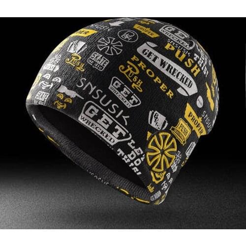 SN.SU.SK Doodle Warm Beanies Womens Winter Knitted Ski Hats Beanie For Men Women Hat Bonnet Sport Cap Beanies