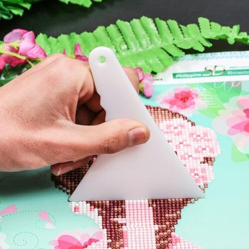 1PC Diamond Painting Corrector Pen Adjuster Mold Scraper Drawing Accessories Diamond Painting Straightening Fix Tools New