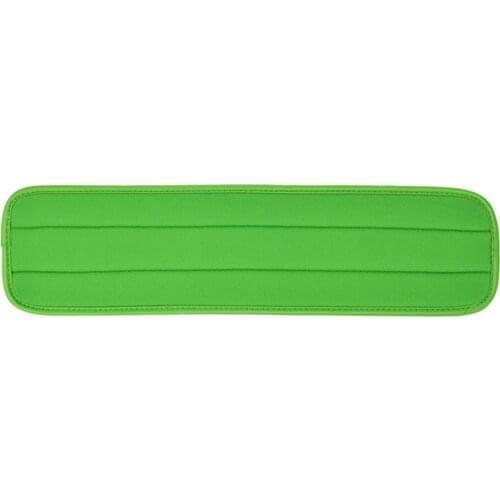 3pcs Replacement wet/dry dual-use hand-free mop cloth, stick-on flat mop cloth cleaning cloth, 16" dust removal pad