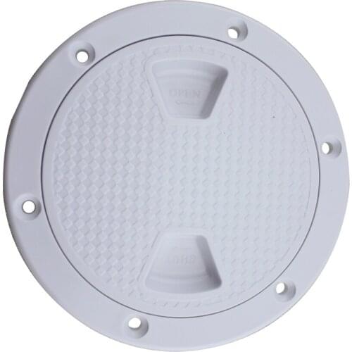 ABS Marine Boat 8" Access Hatch Cover Screw Out Deck Inspection Plate