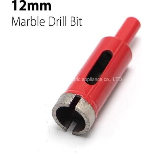 12mm Core Drill Bit for Marble Granite Stone Material Cement Sintering Diamond Bit
