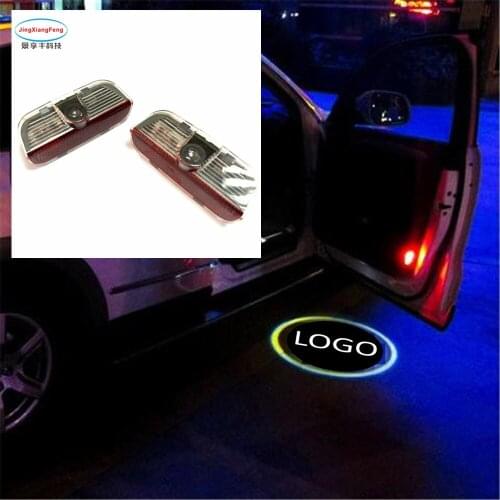 Automobile Spare Parts Lamp Signal Light Car Decorative 2pcs Welcome Door Logo Led Courtesy Laser Projector Styling Automovil