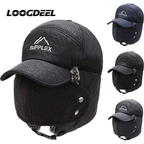LOOGDEEL Baseball Cap Ski Fishing Warm Windproof Comfortable Outdoor Sports Hiking Hat Cover Face Ear Camping Cycling Headwear