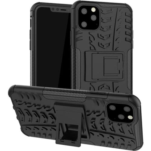 Case For Iphone 11 Pro Max XR SE 2020 Cover ShockProof Armor KickStand Plastic Silicone Heavy Duty Cover for Iphone XS Max Case