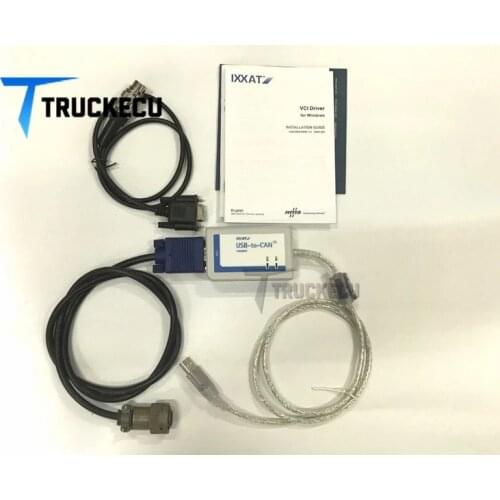 Diesel Truck Engine FOR MTU DIAGNOSTIC KIT (USB-to-CAN V2) MTU Diasys 2.7 USB key IXXAT USB TO CAN V2 compact+ADEC+MDEC cable