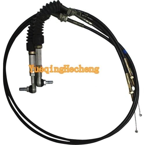 Accelerator Control Cable For Excavator E320D 320D With Double Cable
