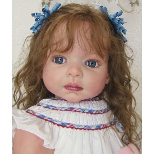 Bebe Reborn Kit 28 Inches huge baby reborn toddler Leontyne Vinyl Kit Unpainted Unfinished Doll Parts DIY