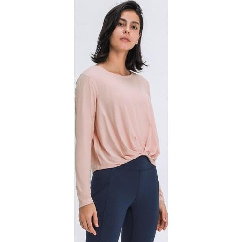 COVER Buttery-soft Fitness Athletic Yoga Long Sleeve Shirts Women Naked-feel Fabric Gym Workout Sport Long Sleeved Tops