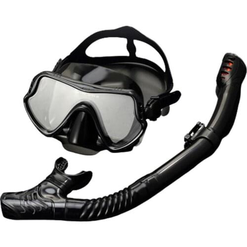 Diving Mask Snorkel Mask Breathing Tub Set Adult Mouthpieces Diving Masque Goggles Snorkel Suit Men New Silicone Snorkeling Mask