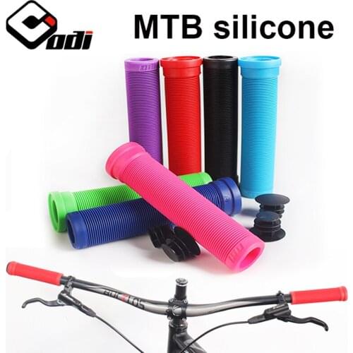 ODI MTB Bicycle Handlebar Grip 130mm Anti-skid bike Handle bar Grips Cover Silicone For Road Blacnce Folding cycling Accessories