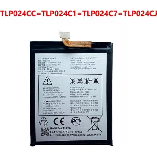 Original TLP024CC TLP024C1 TLP024C7 TLP024CJ Battery For Alcatel 1X 1X Dual SIM 1X Dual SIM LTE 1X LTE TCL AU5A Plus Batteries