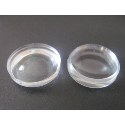 #OSUI-20 High quality Narrow Concave Lens , Narrow multiple: 3-4 , Lens Size: 20X4.2mm, PMMA materials, Clean surface