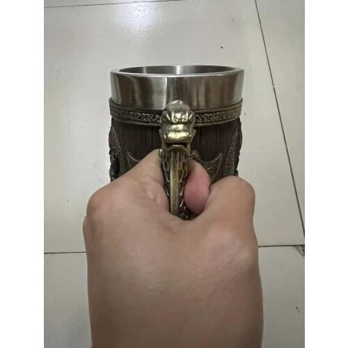 Viking Thor Mjolnir drinking Mug Beer Stein Tankard Coffee Cup Odin tankard Cup 20oz