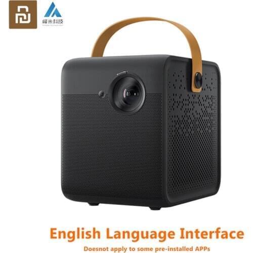 Youpin Fengmi Smart Home Theater Projector TV Full HD 1080P 550ANSI Lumens Android Side Projection Support 4K 3D HDMI-compatible