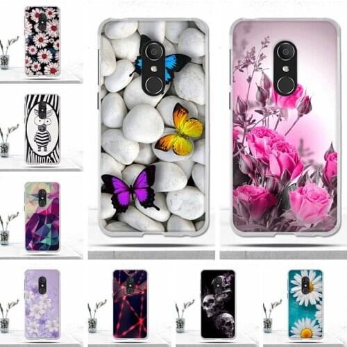 Luxury Fundas For Alcatel 1C 2018 Case Cover Soft TPU Silicone Phone Cover For Alcatel 1C 2018 With Fingerprint hole Case Coque