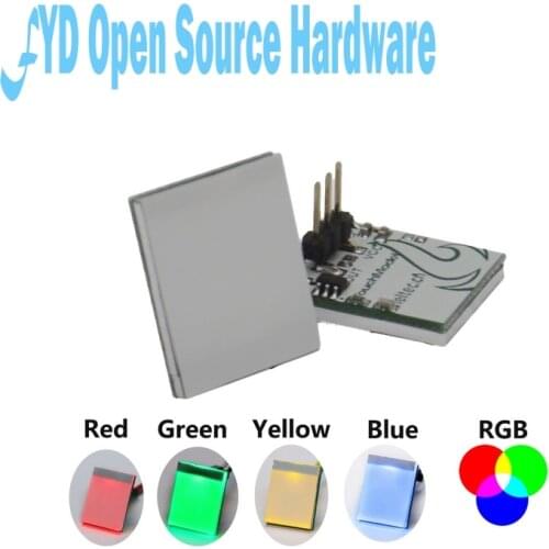Blue Red Green Yellow Colorful color Capacitive touch switch button module 2.7V to 6V module anti-jamming is strong HTTM series