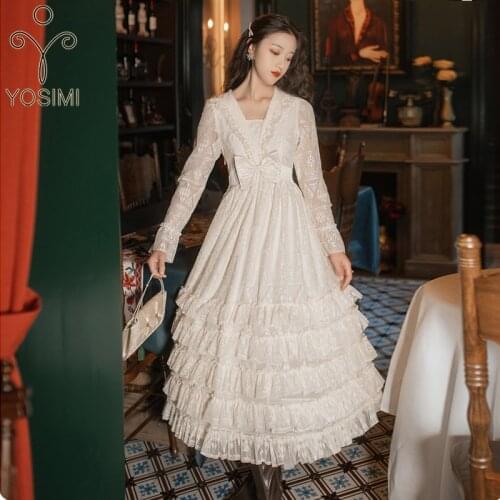 YOSIMI Summer Dresses With Print