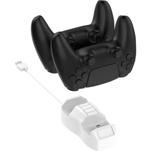 Charger Dual Wireless Handles Suitable for PS5 GamepadPlug-in Charging Base Charging Cradle Dock Station for Sony PlayStation5