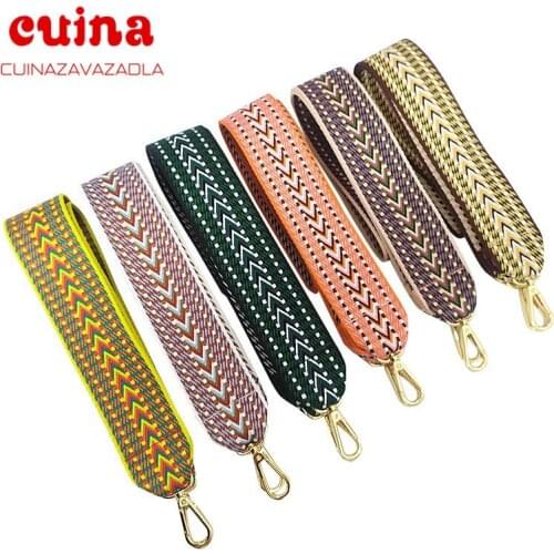 New Colorful Bag Strap Women Shoulder Crossbody Bag Belt Adjustable Wide Strap Bag Part Accessories Female Messenger Bag Strap