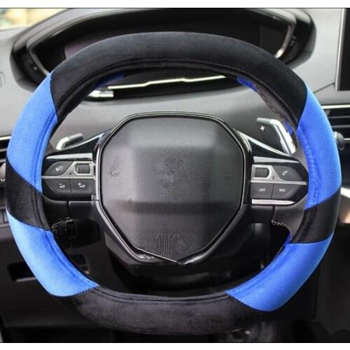 Winter Warm Soft Short Plush Styling Car Interior Accessories Sport For Peugeot 3008 4008 5008