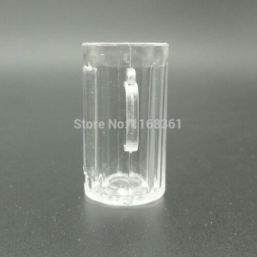 1pcs/lot Clear drinking cup imitation PVC Plastic glass 37mm Artificial Parfait Cups Miniature Food Deco Part A012-3