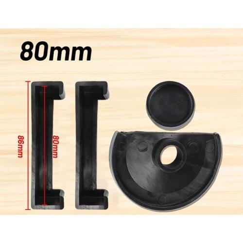 4 Pcs/set Anti-slip Rubber Pad 50/60/70/80mm For Bench Vise Small Vise Table Accessories Woodworking Tools Parts