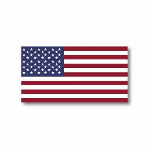 American Flag USA Heat Transfer Iron on Patriotic Gift Stickers for Cars, Motos, Laptops, Industry