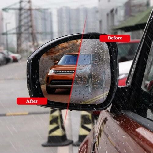 2PCS Car Waterproof Anti Fog Film Rearview Mirror Film Sticker Window Clear Sticker For Land Rover Discovery 4 L319 5 L462