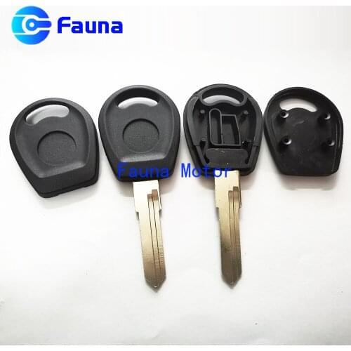 Transponder Key Shell Case For VW With Chip Holder