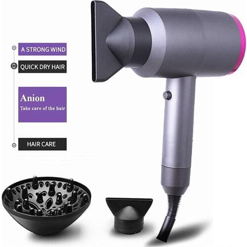 Hair Dryer Strong Wind Professional Hair dryer Salon Dryer Hot & Cold Wind Negative Ionic 1100W Blower Dry Electric Hair dryer