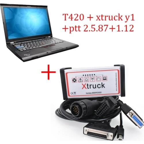 JIUTREE Engineering machinery construction equipment xtruck y1vocom 88890300 withT420 laptop/ppt 2.5.87&1.12 forVolvo/Renault/UD