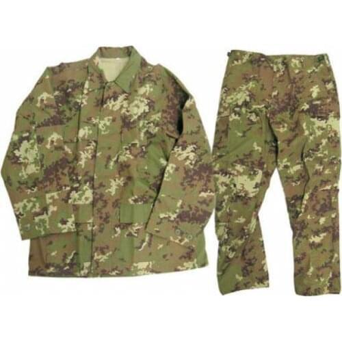 Camouflage uniform airsoft vegetato ripstop miltec full
