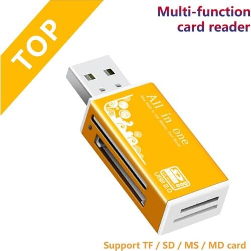 Card Reader USB 2.0 to SD Micro SD TF Memory Card Adapter for laptop Accessories Multi Smart Cardreader Card Reader