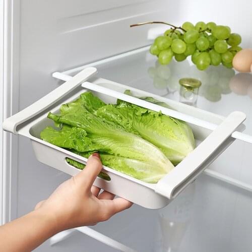 Kitchen Refrigerator Storage Box Eggs Storage Box Eggs Holder Food Storage Container Case Neat Space Saving Box Food Organizer