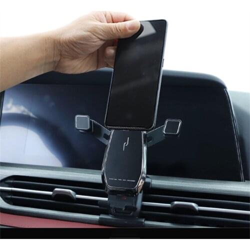 Mobile Phone Support Mount Car Interior Phone Bracket For Changan CS55 Plus Car Gravity Phone Holder