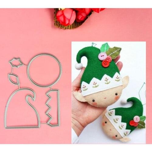 Lovely Boy head bow cutting dies love heart toy doll Scrapbook card paper craft home decoration embossing stencil cutter