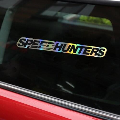 Stickers 50*5cm SPEEDHUNTERS Former Super Personality Windshield Stickers and Decals window Styling JDM Funny Sticker On window