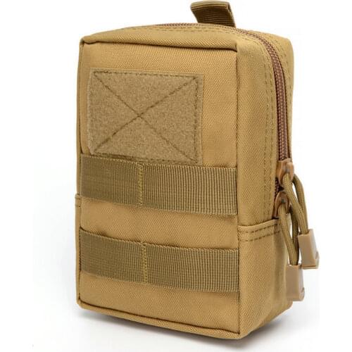 2021 New Multifunctional 1000D Outdoor Military Tactical Waist Bag EDC Molle Tool Zipper Waist Pack Accessory Durable Belt Pouch