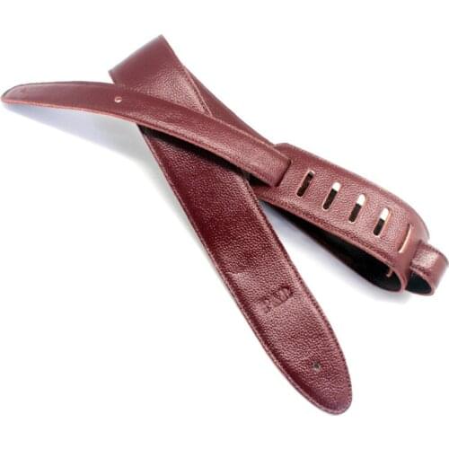 Durable Bass Guitar Genuine Leather Strap Adjustable Shoulder Soft Belt for Acoustic Electric Guitar Bass Ukulele Guitarlele