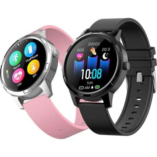 2020 New X20 Round Full Touch Smart Bracelet Dynamic Heart Rate Blood Pressure Sleep Monitoring Fitness Tracker Sport Smart Watc