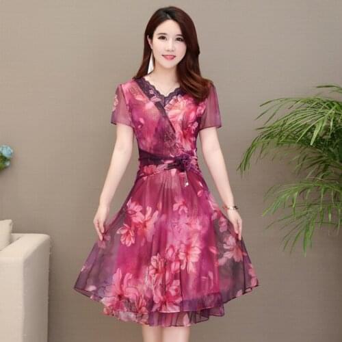 Stinlicher Summer Short Sleeve Dresses