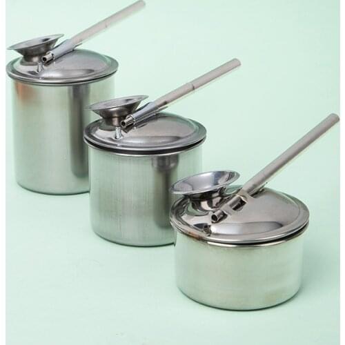 High-quality Stainless Steel Blow glazed Pot Painting Spray Pot Ceramic coloring watering can pottery glaze tool 100/200/300ML