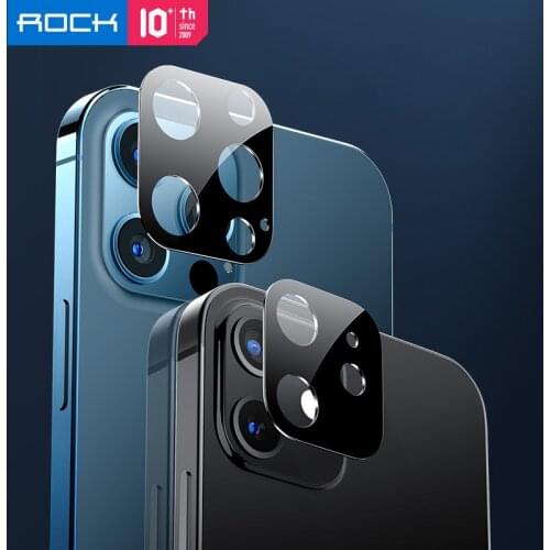 For iPhone 12 Pro Max Camera Lens Protector Film 0.13mm Full Covered Metal Back Camera for iPhone 12 Pro RCOK Camera