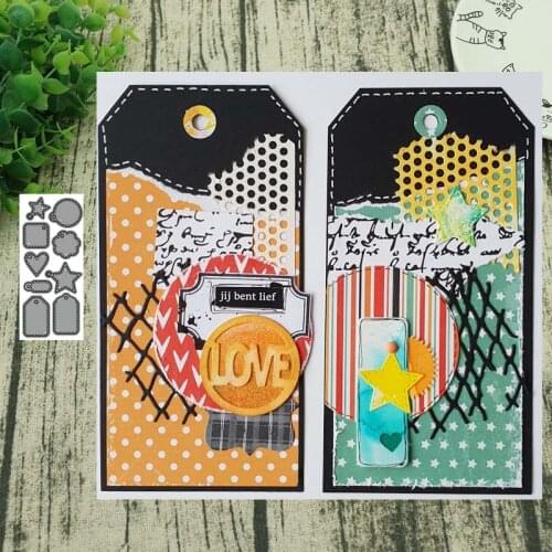 Stars and balloons Metal Cutting Dies cut die mold decoration Scrapbooking paper craft mould punch stencils