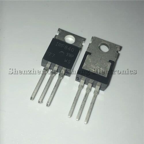 10PCS/LOT New in stock IRF840PBF IRF840 TO-220 500V 8A