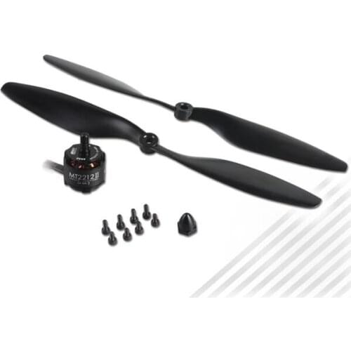 100% EMAX original NEW motor 2212 MT2212 II kv 900 + 2pcs 1045 propellers quadcopter multirotors multicopter brushless motor