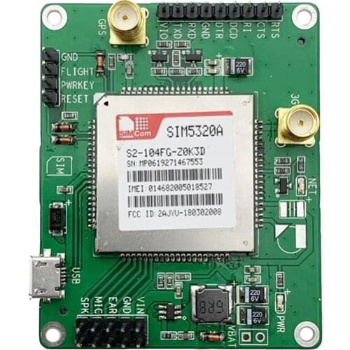 100% New&Original module weld SIMCOM SIM5320A development board 3G Dual-Band HSDPA/WCDMA GSM/GPRS/EDGE
